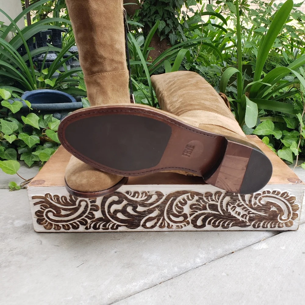Frye soft suede
